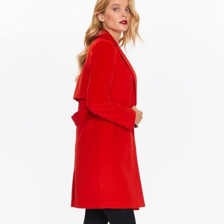 Κόκκινο παλτό!