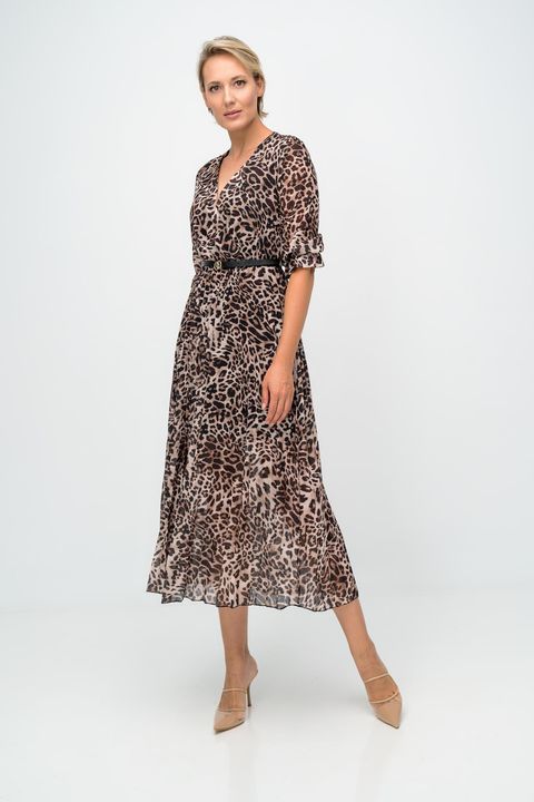Leopard midi φόρεμα!